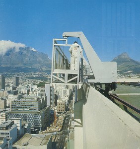 Ein Fassadenlift von HIRO in Südafrika